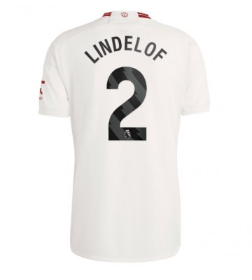 Manchester United Victor Lindelof #2 Tercera Equipación 2023-24 Manga Corta